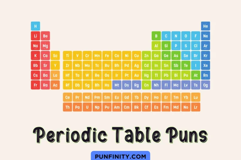 Periodic table puns