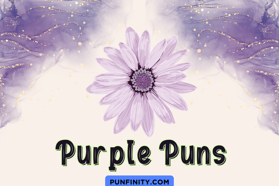 127+ Hilarious Purple Puns To Add Color To Your Conversations
