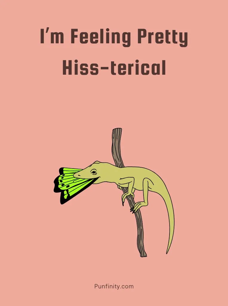 Lizard Puns