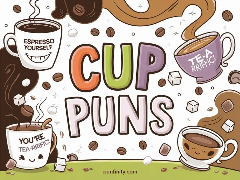 cup puns