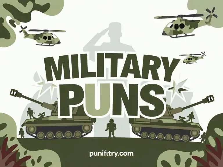 military puns