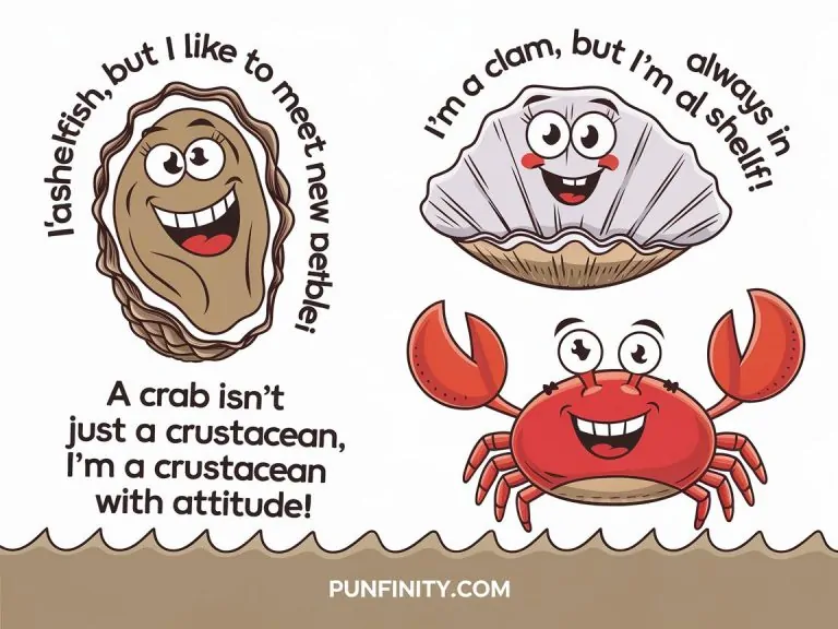 shellfish puns