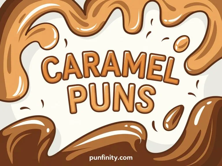 caramel puns