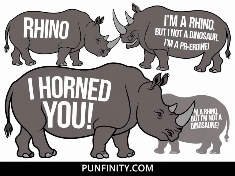 rhino puns