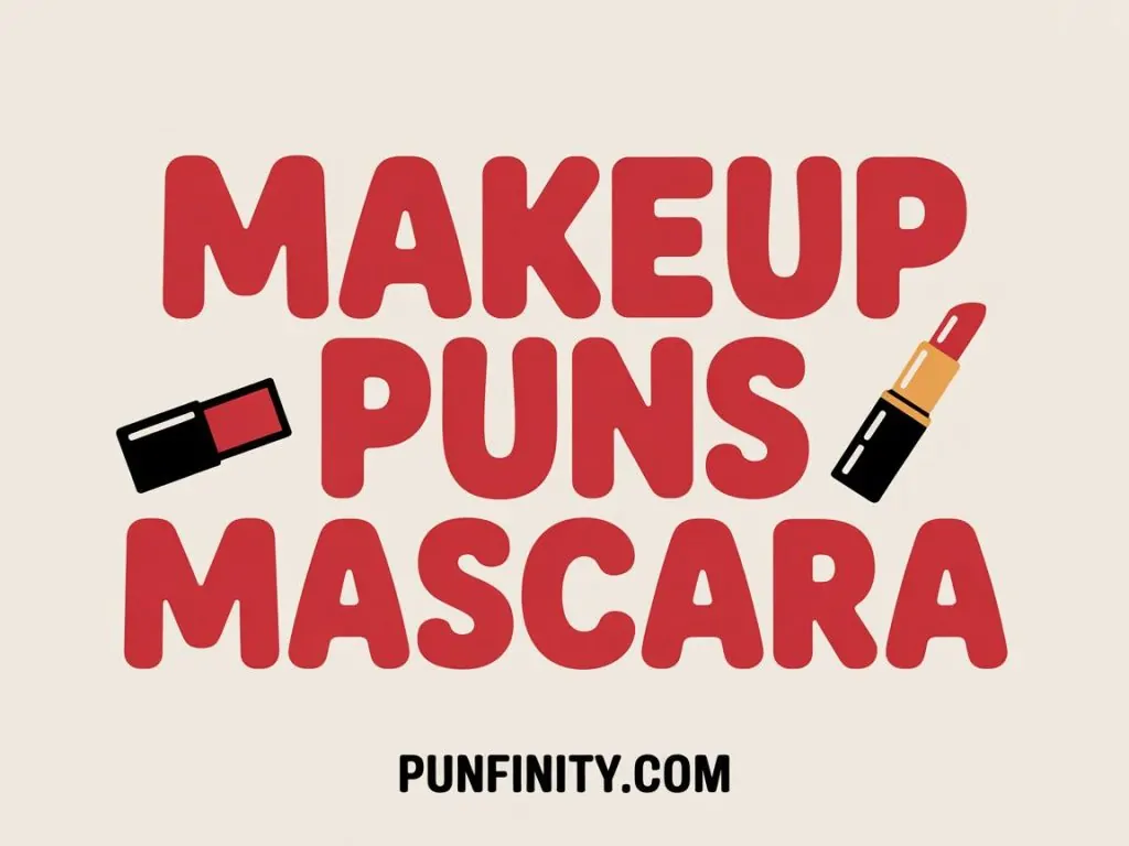makeup puns