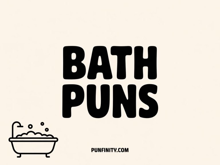 bath puns