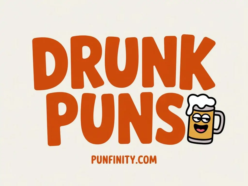 drunk puns
