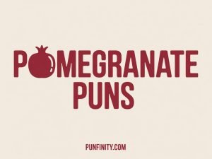 pomegranate puns